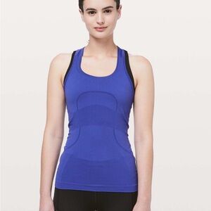 Lululemon Athletica Blue Tank Top